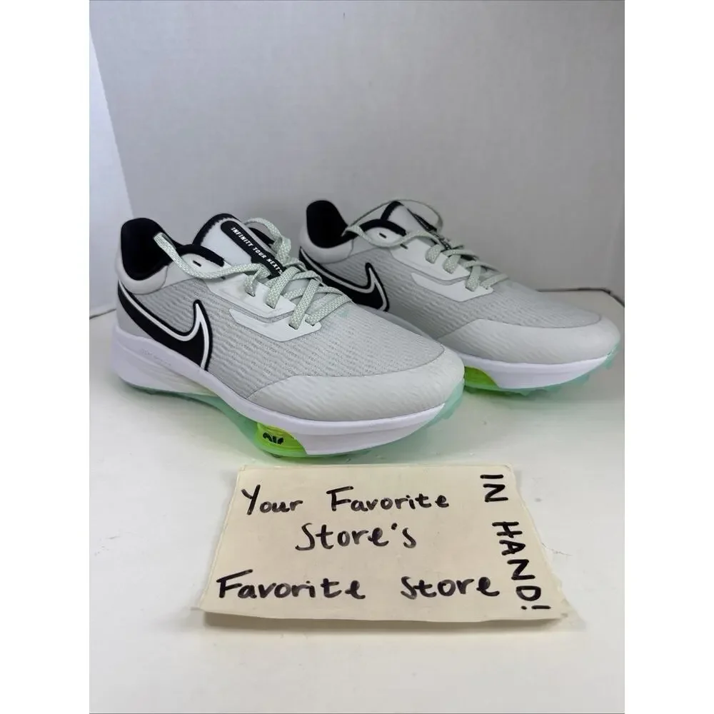 Nike Air Zoom Infinity Tour Next% Golf Shoes Men's Size 8.5 Wide DM8446-001 NEW!